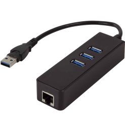 USB 3.0->RJ45 Gigabit USB-hub