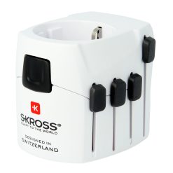 Världsreseadapter PRO Jordad