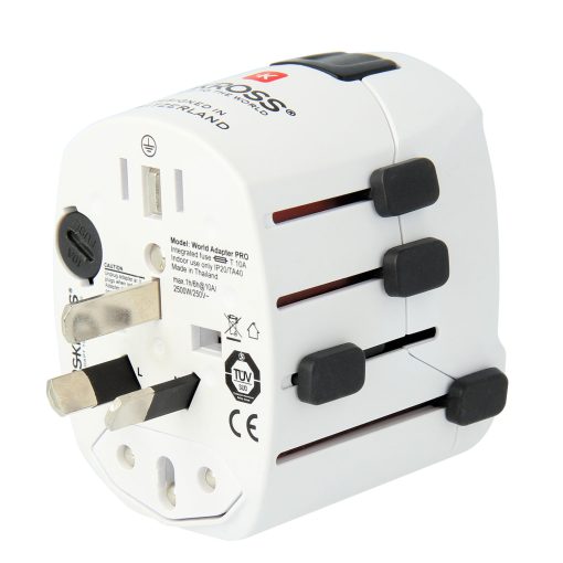 Världsreseadapter PRO Jordad - Image 13