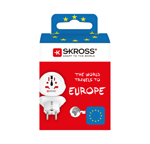 Reseadapter Världen till Europa Jordad - Image 7