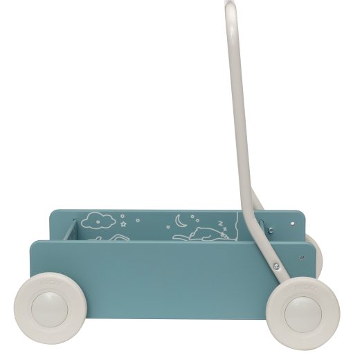 Micki Lära Gå Vagn, Blå - Image 3