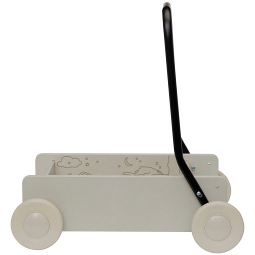Micki Lära Gå Vagn, Beige - Image 6
