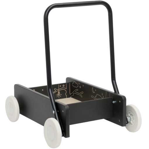 Lära gå vagn svart premium - Image 3
