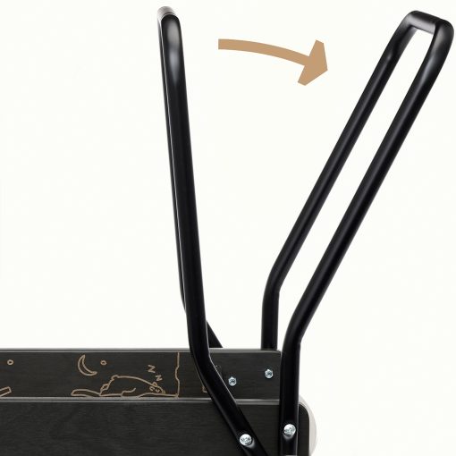 Lära gå vagn svart premium - Image 6