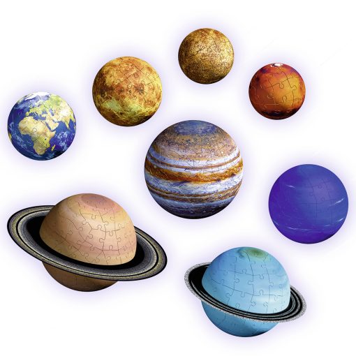 3D Puzzle Solar System 27/54/72/108p. - Image 3