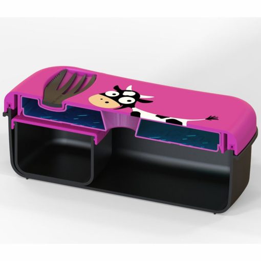 N'ice Box matlåda med kylblock Cerise - Image 5