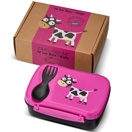 N'ice Box matlåda med kylblock Cerise - Image 20