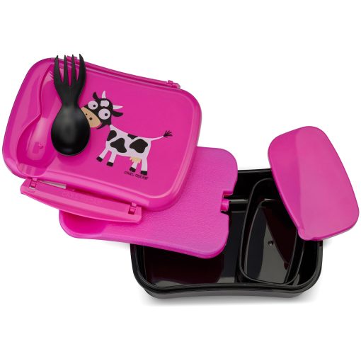 N'ice Box matlåda med kylblock Cerise - Image 9