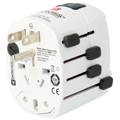 Världsreseadapter PRO World Jordad - Image 3