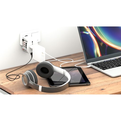 Världsreseadapter MUV USB 12W Ojordad - Image 5