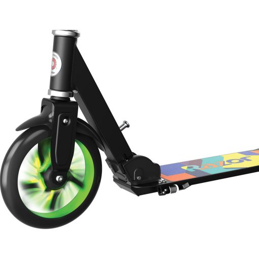 A5 Lux Light Up Scooter - Green - Image 14