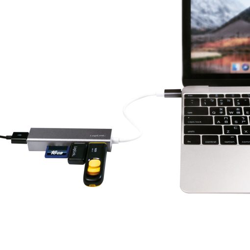 USB-C Hub 3port+minneskortsläsare - Image 6