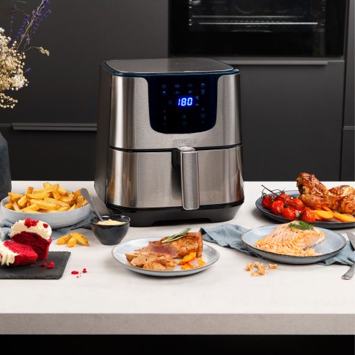 Aerofryer Digital Deluxe 5,5L 1700W Rostfri - Image 16