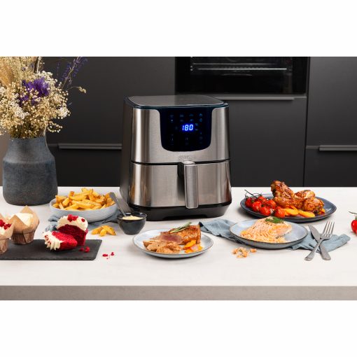 Aerofryer Digital Deluxe 5,5L 1700W Rostfri - Image 7