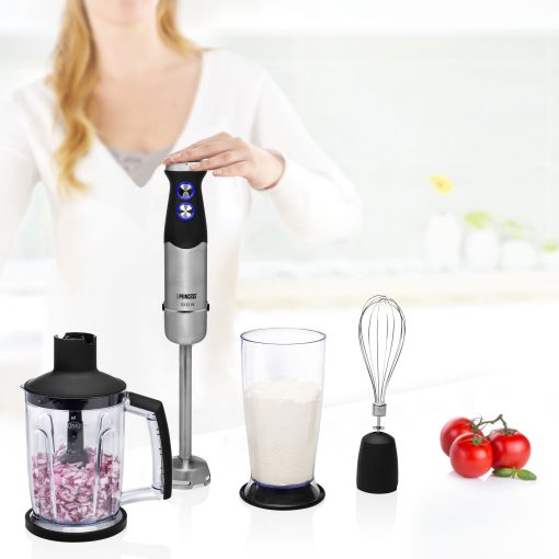 Stavmixer set 1000W XL rostritt stål - Image 3