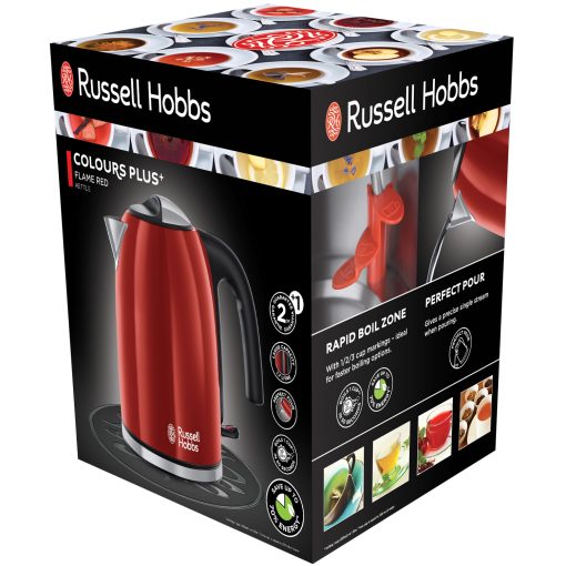 Vattenkokare Colours Red 1,7l - Image 18