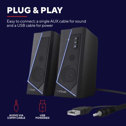 GXT 609 Zoxa RGB Gaming speakers 12W - Image 18