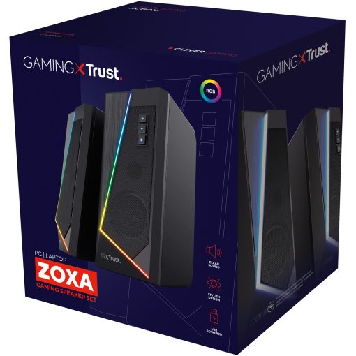 GXT 609 Zoxa RGB Gaming speakers 12W - Image 5