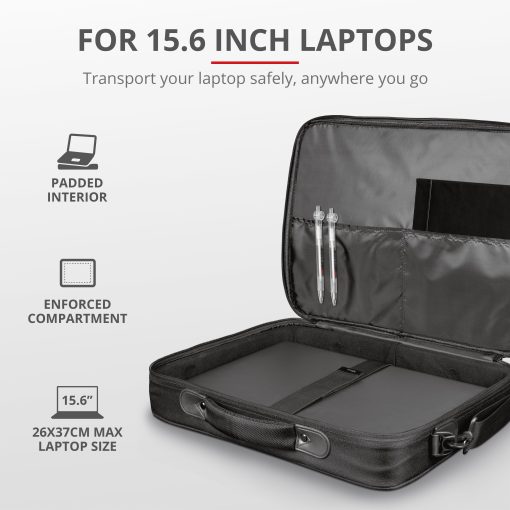 Atlanta Laptopväska 15,6" Eco-friendly Svart - Image 11