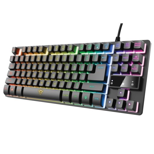 GXT 833 Thado Gamingtangentbord TKL RGB Nordisk layout Svart