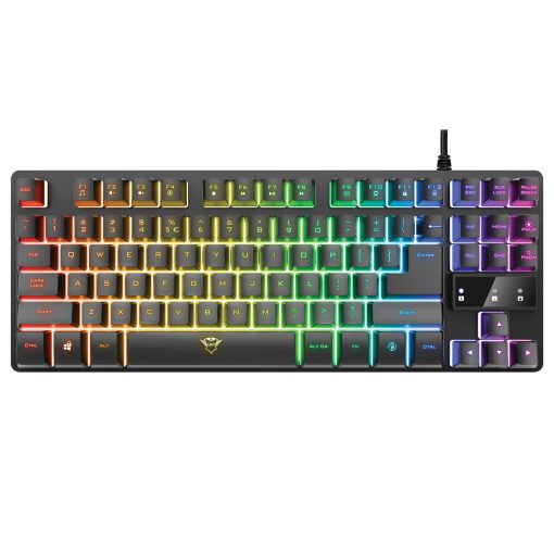 GXT 833 Thado Gamingtangentbord TKL RGB Nordisk layout Svart - Image 5
