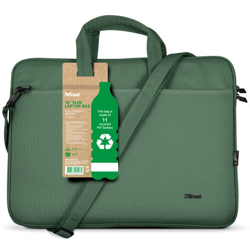 Bologna Laptopväska 16" Eco-friendly Grön - Image 17