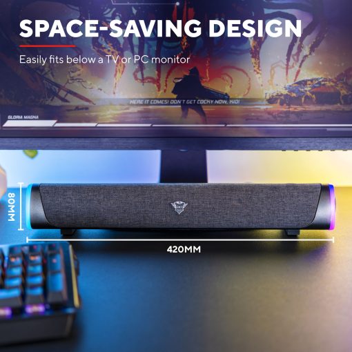 GXT 620 Axon RGB Illuminated Soundbar - Image 19