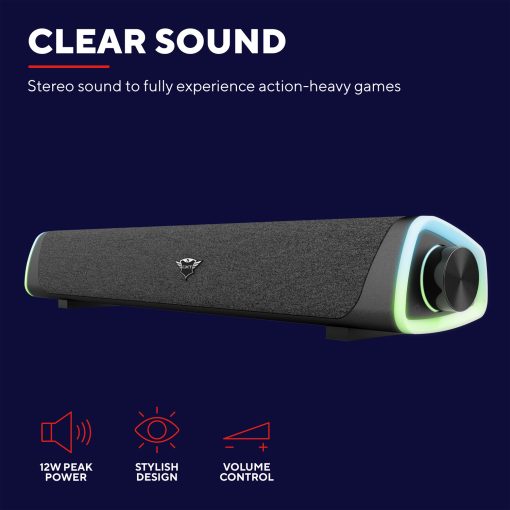 GXT 620 Axon RGB Illuminated Soundbar - Image 16