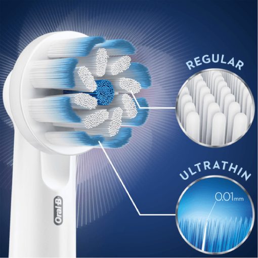 Borsthuvud Sensitive Clean & Care 3+3+3st - Image 11
