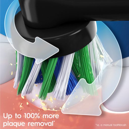 Eltandborste Vitality Pro Black Extra Refill - Image 3