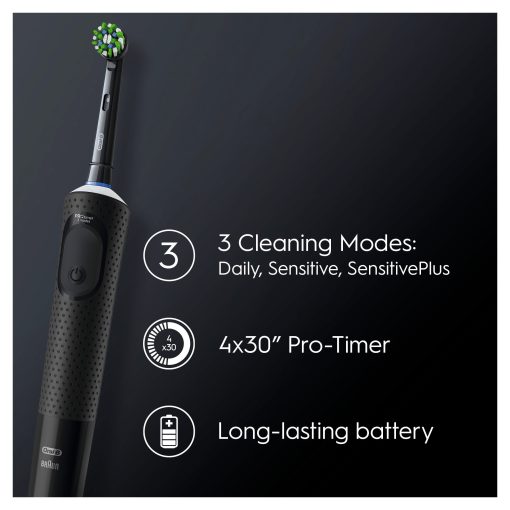 Eltandborste Vitality Pro Black Extra Refill - Image 17