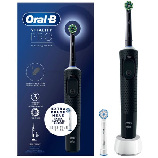 Eltandborste Vitality Pro Black Extra Refill - Image 9