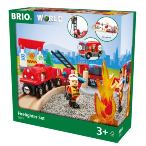 33815 Tågset med brandmanstema - Image 3