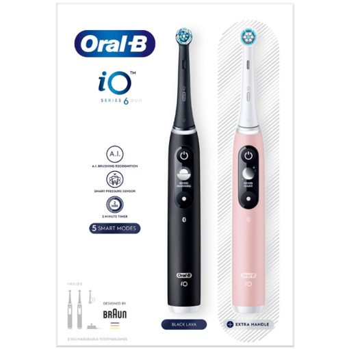 Eltandborste iO6 Series M6 Black/Light Rose - Image 17