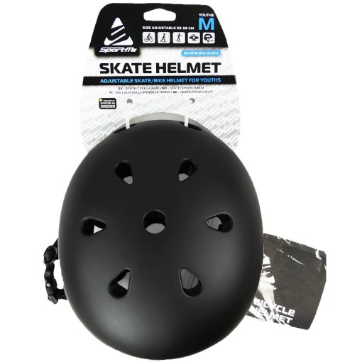 Skatehjälm S 53-58cm Svart - Image 6