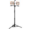 LED-arbetslampa tripod 2 x 30W