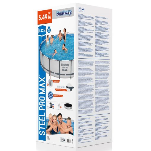 Steel Pro Max Pool 5,49 x 1,22m ClickConnect - Image 21