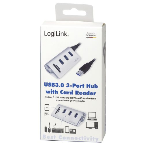 USB3.0 3-port hub + minneskortsläsare - Image 7