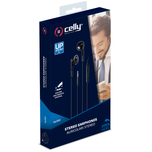 UP300 Stereoheadset Svart - Image 6