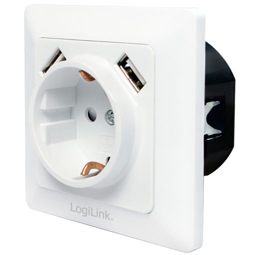 Vägguttag 230V med 2xUSB 2,1A - Image 18