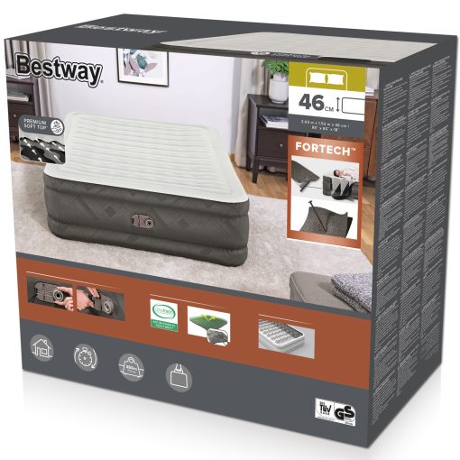Fortech Luftmadrass 2.03m x 1.52m x 46cm - Image 7