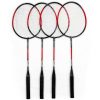 Badmintonset 4 Spelare med Nät