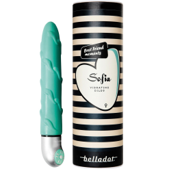 Sofia Vibrating dildo grön
