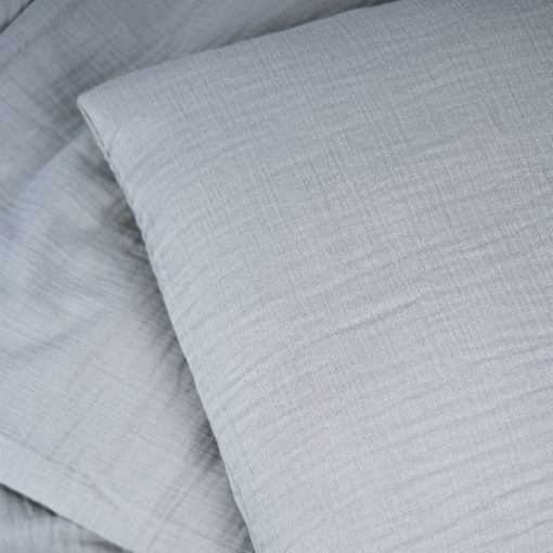 Påslakan Säng Muslin Greige - Image 5