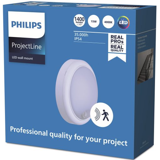 ProjectLine Vägglampa 15W 1400lm IP54 Sensor - Image 3