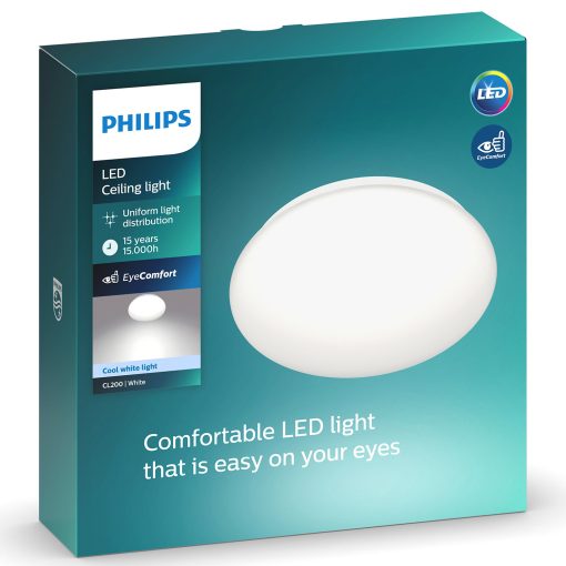 CL200 Plafond 250mm 10W 1100lm 4000K Kallvitt - Image 4