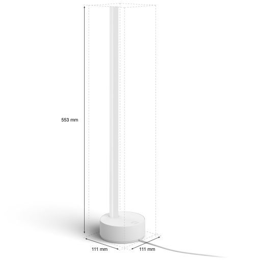 Gradient Signe Bordslampa Wh/Color Vit - Image 12