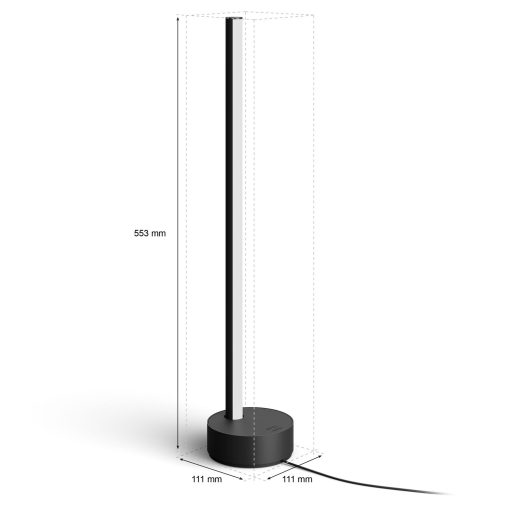 Gradient Signe Bordslampa White and Color Ambiance Svart - Image 8