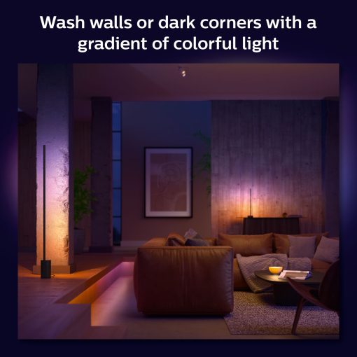 Gradient Signe Golvlampa White and Color Ambiance  Svart - Image 10
