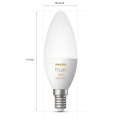 White Ambiance E14 Kron 470 lm 1-pack - Image 3
